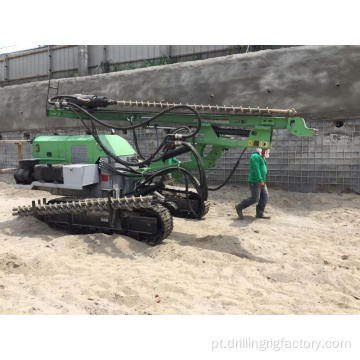 Perfuração de Mineração de Pedreira de Esteira Hidráulica e Plataforma de Ancoragem